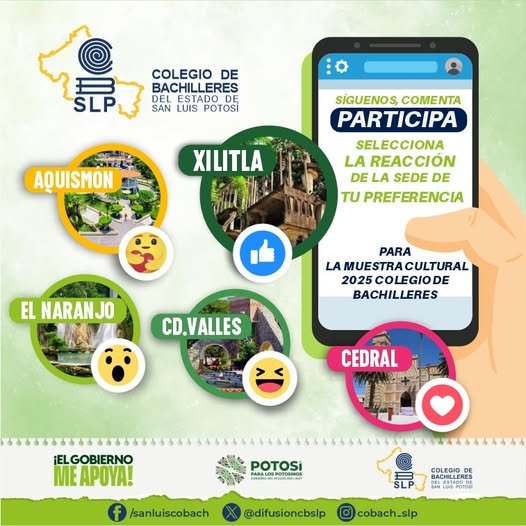  ¡Tú decides la sede de la "XLI Muestra Cultu...