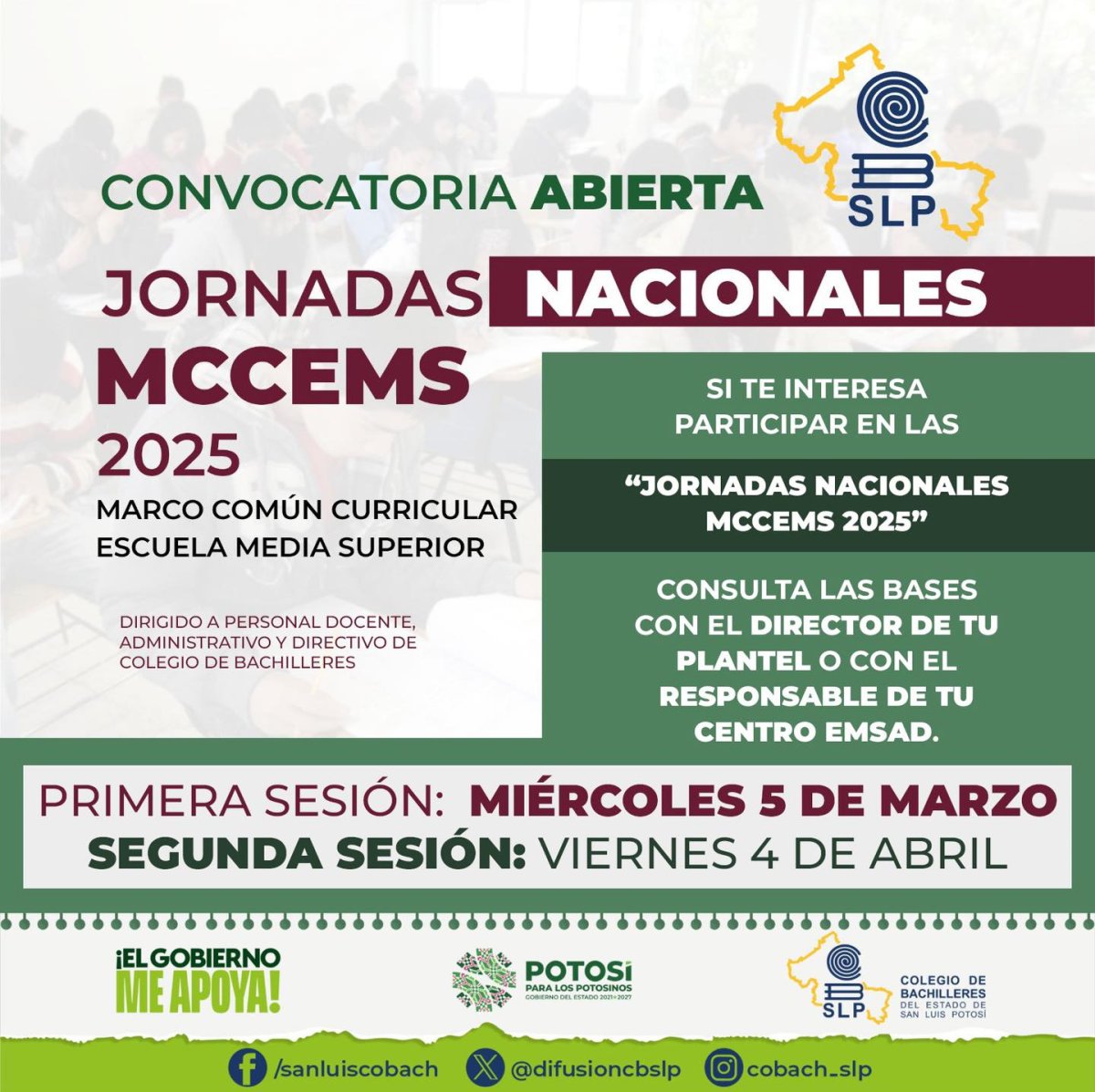 CONVOCATORIA MCCEMS 2025.