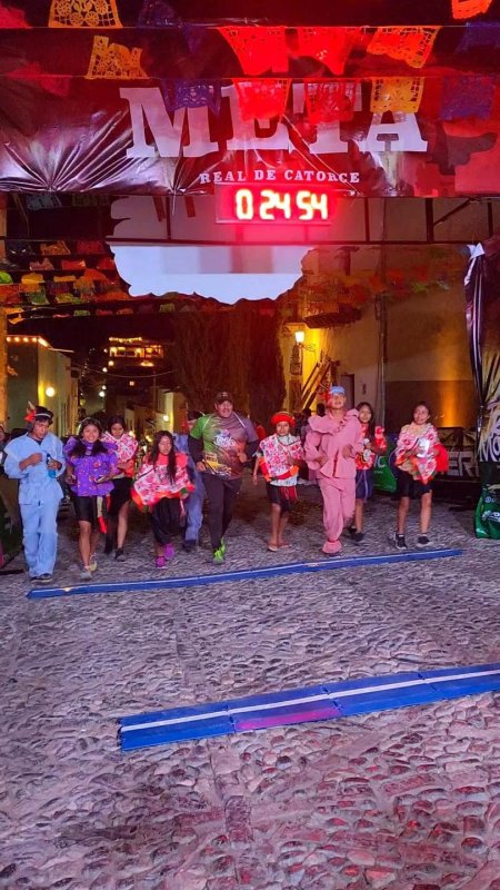 Resultado en el Trail Mágico Real de Catorce