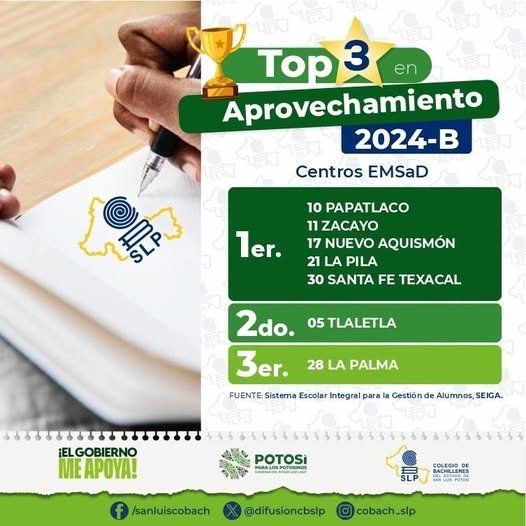 COBACH reconoce a los mejores Centros EMSaD en apr...