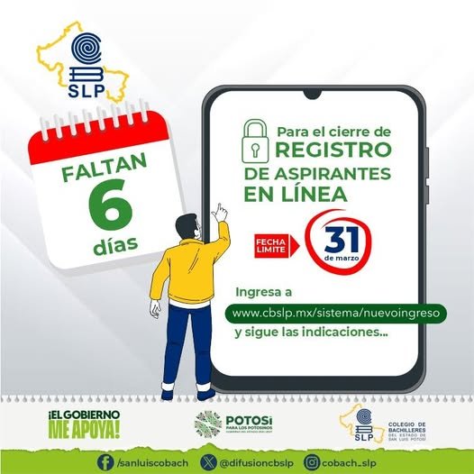 ¡Aspirantes, la fecha límite se acerca!  