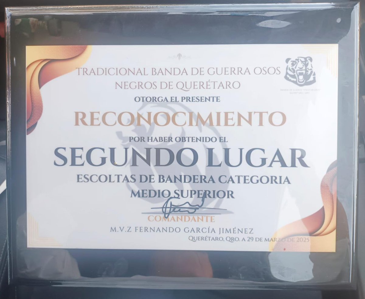 ¡Gran desempeño escolta de Bandera!