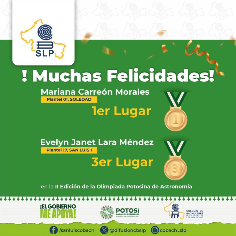 ¡Felicidades a nuestras talentosas estudiantes! 