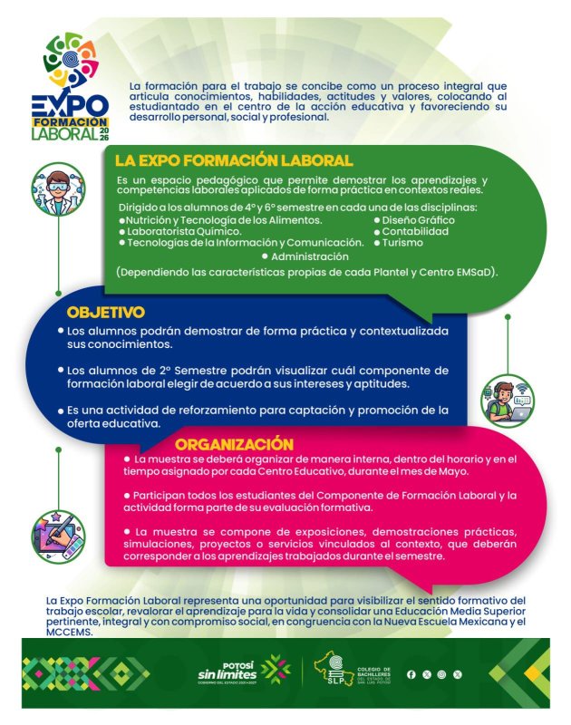 ¡EXPO Formación Laboral COBACH!