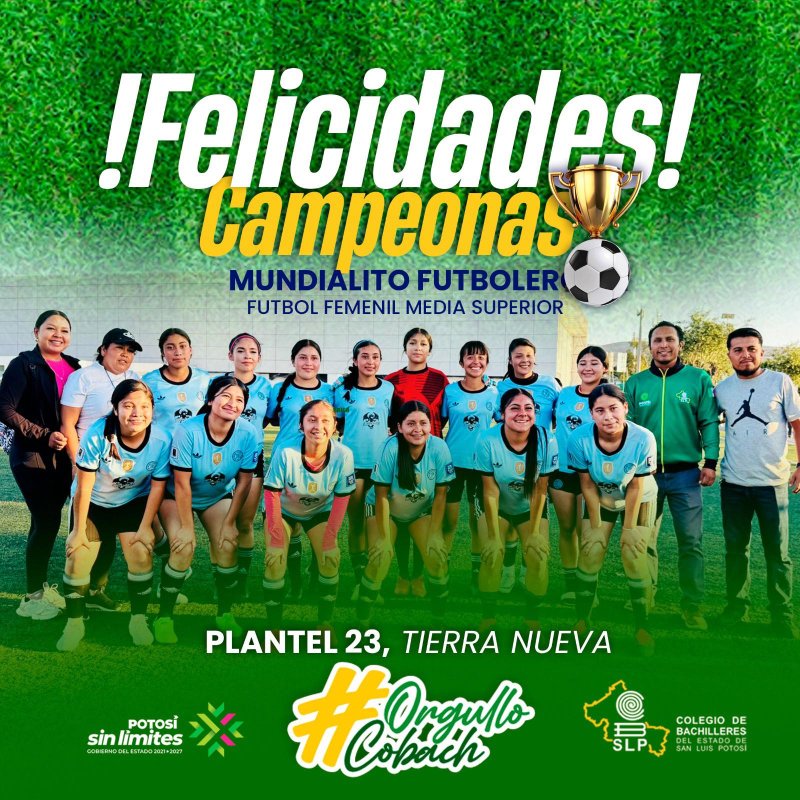 ¡Muchas felicidades a las talentosas alumnas del equ...